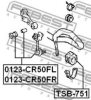 FEBEST TSB-751 Stabiliser Mounting